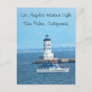 Postcard - Los Angeles Hafen Light Einladungspostkarte