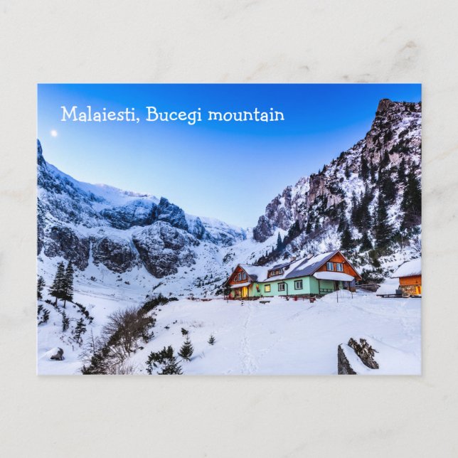 Postcard Malaiesti, Berg Bucegi Rumänien Postkarte (Vorderseite)