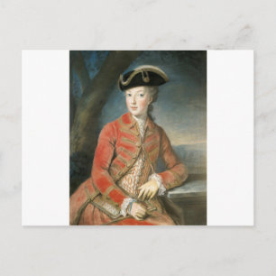 Postcard Marie Antoinette Jagdkleidung Postkarte