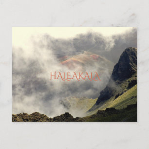 postcard/MAUI/HAWAII /"HALEAKALA IN CLOUUES" Postkarte