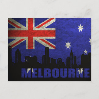 Postcard Melbourne Postkarte