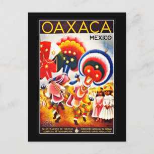 Postcard Mexico Grüße Vintag Postkarte