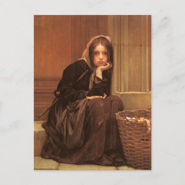 Postcard mit Christen Brun-Malerei Postkarte (Vorderseite)