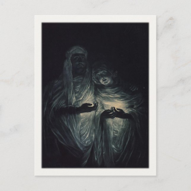 Postcard mit James Tissot-Malerei Postkarte (Vorderseite)