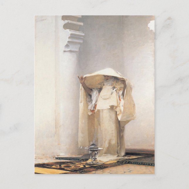 Postcard mit John Singer-Sargent-Malerei Postkarte (Vorderseite)