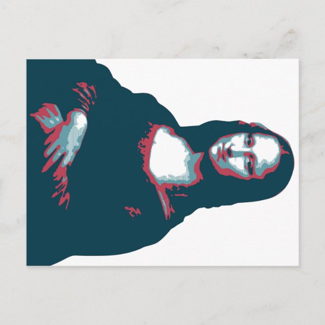 Postcard Mona Lisa Postkarte (Vorderseite)
