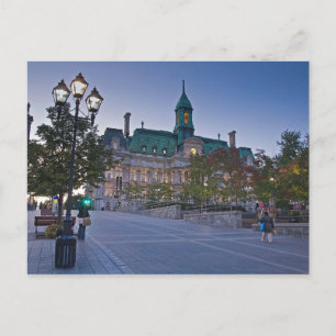 Postcard Montreal (Kanada) Rathaus Postkarte