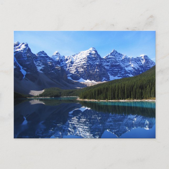 Postcard Moraine Postkarte (Vorderseite)