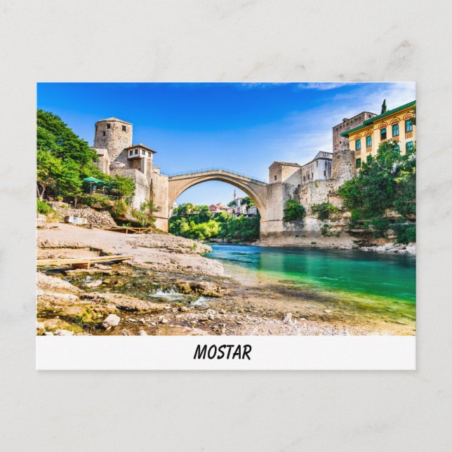 Postcard Mostar Postkarte (Vorderseite)