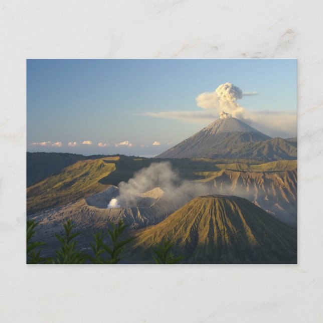 Postcard Mount Bromo, Java, Indonesien Postkarte (Vorderseite)