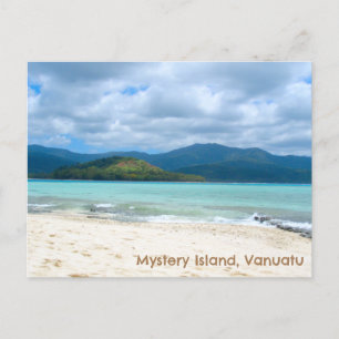 Postcard Mystery Island, Vanuatu. Postkarte