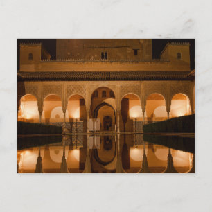 Postcard Nasride Palace, Andalusien Spanien Postkarte