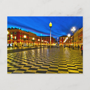 Postcard Nizza, Provence-Alpes-Côte-d'Azur, Frankr Postkarte