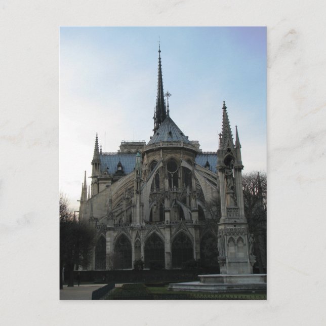 Postcard Notre Dame de Paris Postkarte (Vorderseite)