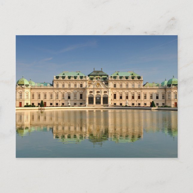 Postcard Oberer Belvedere, Wien Österreich Postkarte (Vorderseite)
