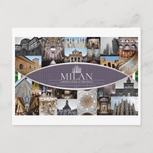 Postcard of Milan Postkarte