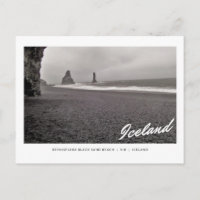 Postcard of Reynisfjara Black Sand Beach, Iceland