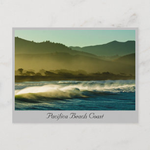 Postcard Pacifica Ca. Sonnenuntergang im Sommer Postkarte