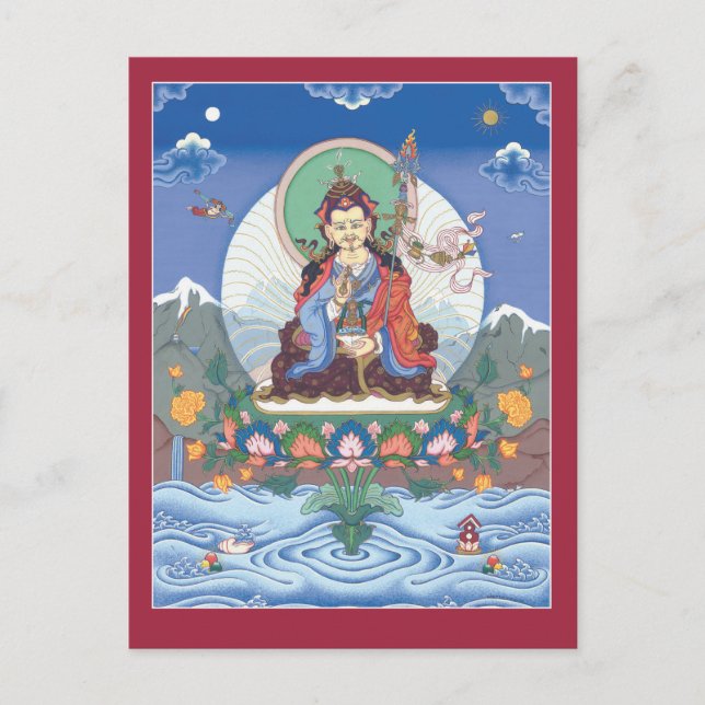 POSTCARD Padmasambhava / Guru Rinpoche Postkarte (Vorderseite)