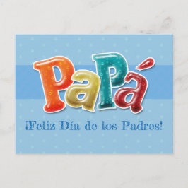 Postcard - Papá ¡Feliz Día de los Padres! Postkarte
