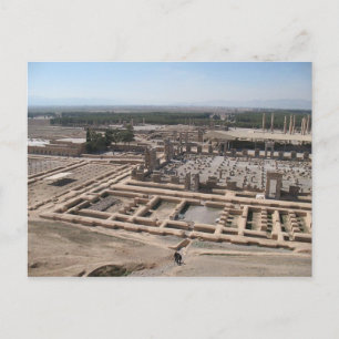 Postcard - Persepolis Übersicht, Iran Postkarte