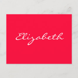 POSTCARD - PERSONALISIERT POSTKARTE