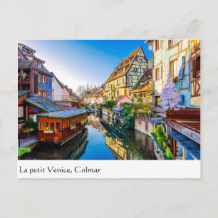 Postcard Petit Venice, Colmar Frankreich Postkarte