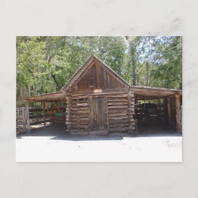 Postcard - Pioneer Corn Crib Postkarte (Vorderseite)