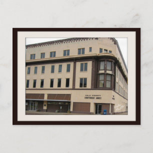 Postcard-Plainview TX Courthouse Anhang Gebäude Postkarte