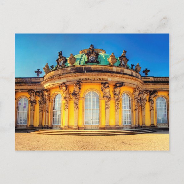 Postcard Potsdam Sanssouci Palace, Versailles Postkarte (Vorderseite)