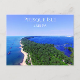 Postcard - Presque Isle Erie PA Postkarte
