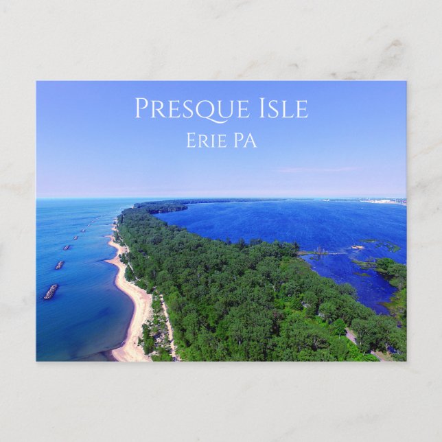 Postcard - Presque Isle Erie PA Postkarte (Vorderseite)