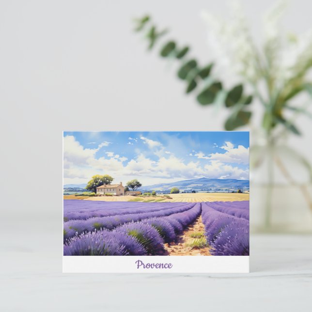 Postcard Provence Postkarte (Stehend Vorderseite)