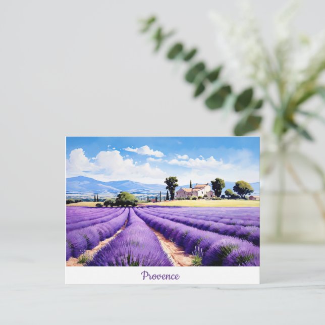 Postcard Provence Postkarte (Stehend Vorderseite)