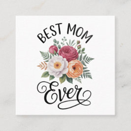 Postcard Quadratische Visitenkarte