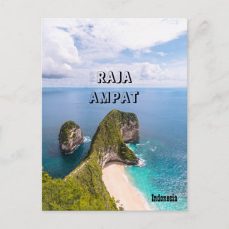 Postcard Raja Ampat Islands, Indonesien Feiertagspostkarte