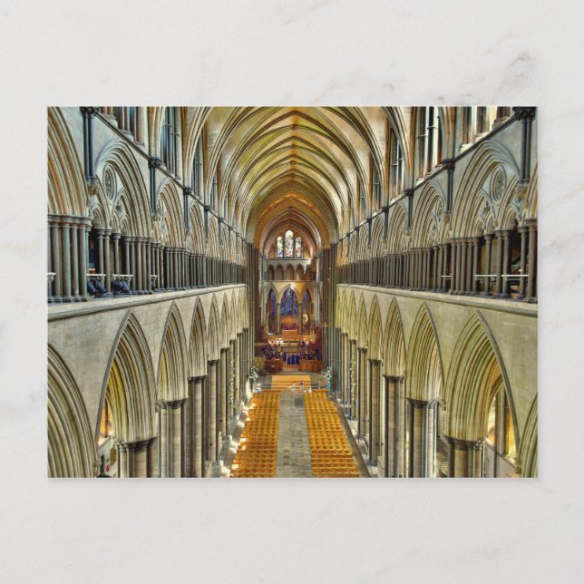 Postcard Salisbury Räume Postkarte (Vorderseite)