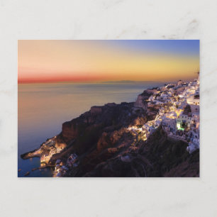 Postcard Santorini Island, Griechenland Postkarte