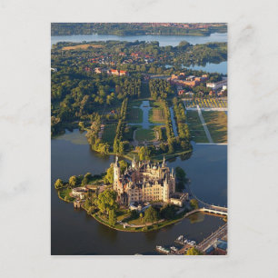 Postcard Schwerin Castle (Insel), Deutschland Postkarte