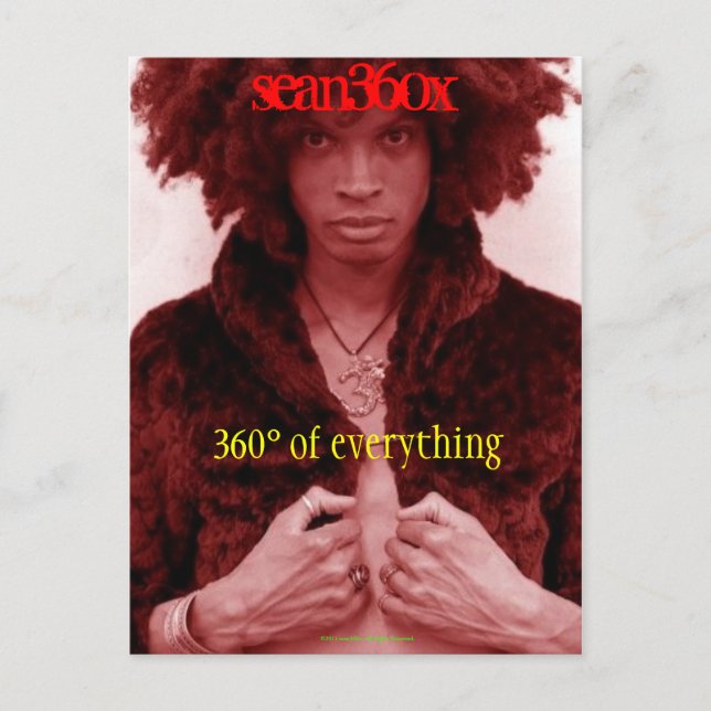 PostCard Sean360x 360° GLAMazon Postkarte (Vorderseite)