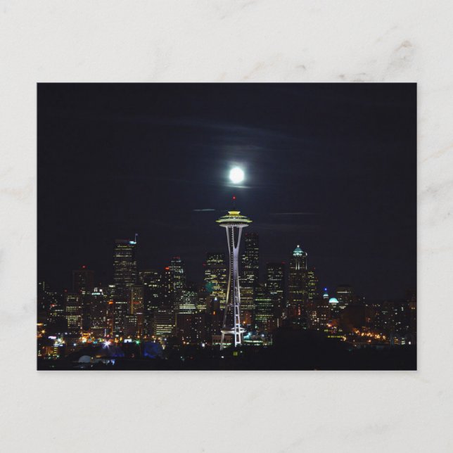 Postcard Seattle Washington Staat, USA Postkarte (Vorderseite)