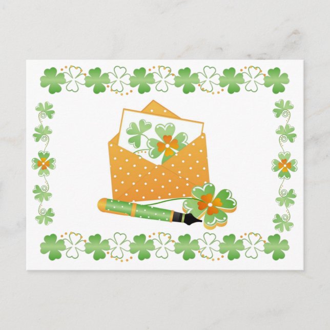 Postcard sendende irische Liebe Postkarte (Vorderseite)