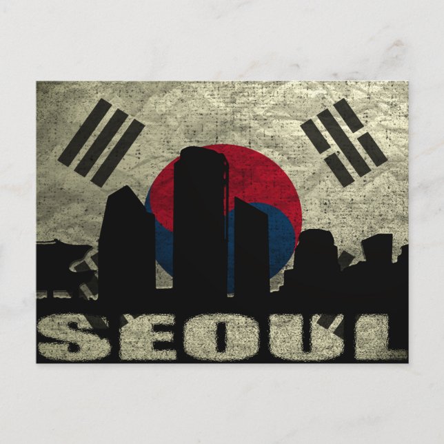 Postcard Seoul Postkarte (Vorderseite)