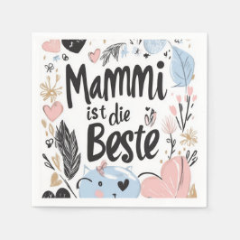 Postcard Serviette