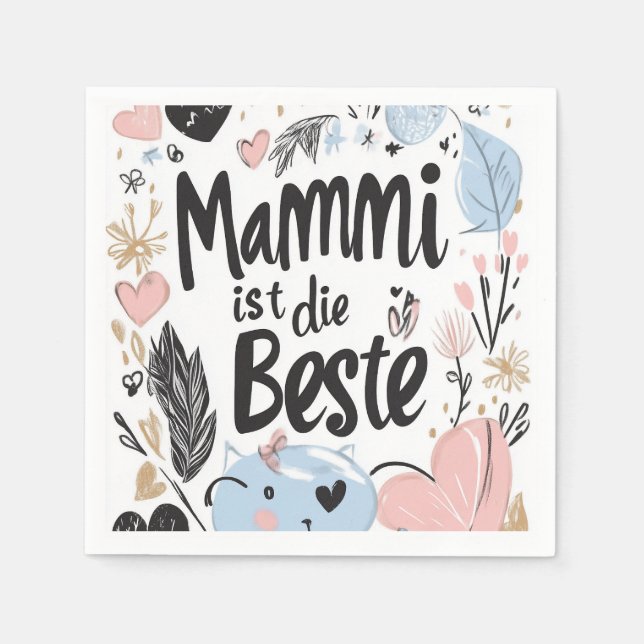 Postcard Serviette (Vorderseite)