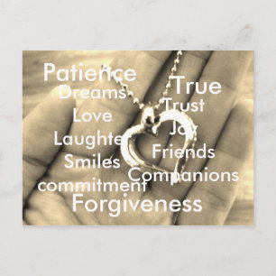 Postcard Spaß hübsch lädt ein Postkarte