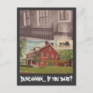 Postcard Spuk Amity Hall Duncannon PA & Ghost Postkarte