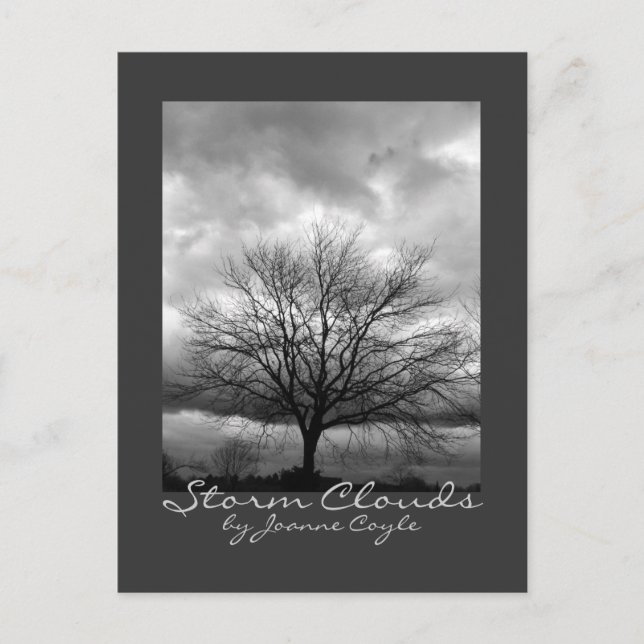 Postcard - "Storm Clouds" von Joanne Coyle Postkarte (Vorderseite)