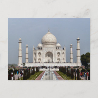 Postcard Taj Mahal, Agra Indien Postkarte