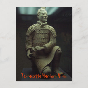 POSTCARD - Terracotta Warrior Xián China Postkarte